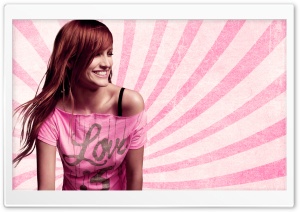 Ashlee Simpson Red Hair Ultra HD Wallpaper for 4K UHD Widescreen desktop, tablet & smartphone