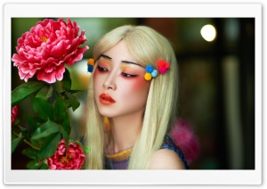 Asian Beauty Girl Ultra HD Wallpaper for 4K UHD Widescreen desktop, tablet & smartphone