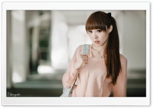 Asian SchoolGirl Ultra HD Wallpaper for 4K UHD Widescreen desktop, tablet & smartphone