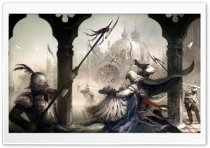 Assassin's Creed 2 Concept Art Ultra HD Wallpaper for 4K UHD Widescreen desktop, tablet & smartphone