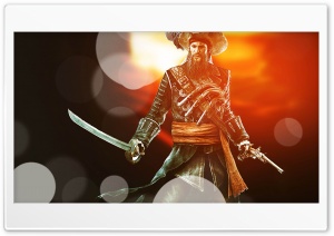 Assassins Creed Black Flag - Blackbeard Ultra HD Wallpaper for 4K UHD Widescreen desktop, tablet & smartphone