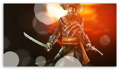 Assassins Creed Black Flag - Blackbeard UltraHD Wallpaper for 8K UHD TV 16:9 Ultra High Definition 2160p 1440p 1080p 900p 720p ; UHD 16:9 2160p 1440p 1080p 900p 720p ;