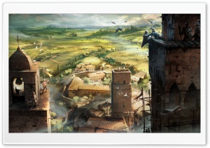 Assassin's Creed Concept Art Ultra HD Wallpaper for 4K UHD Widescreen desktop, tablet & smartphone