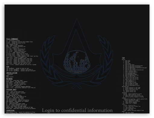 Assassins Creed Login Ultra HD Desktop Background Wallpaper for