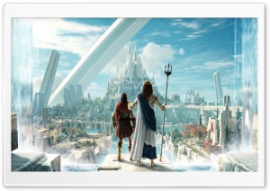 Assassins Creed Odyssey Judgment Of Atlantis game Ultra HD Wallpaper for 4K UHD Widescreen desktop, tablet & smartphone