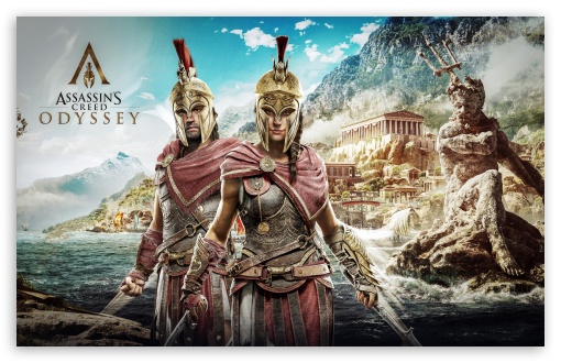Assassin's Creed Odyssey Ultra HD Desktop Background Wallpaper for :  Widescreen & UltraWide Desktop & Laptop : Multi Display, Dual & Triple  Monitor : Tablet : Smartphone