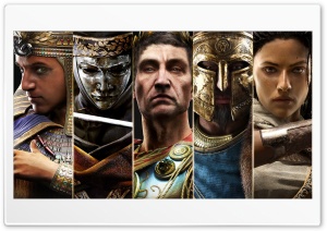 Assassins Creed Origins Characters Ultra HD Wallpaper for 4K UHD Widescreen desktop, tablet & smartphone