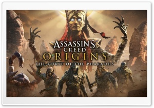 Assassins Creed Origins The Curse Of The Pharaohs Ultra HD Wallpaper for 4K UHD Widescreen desktop, tablet & smartphone