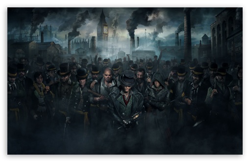 Assassins Creed Syndicate Gang 2015 video game UltraHD Wallpaper for Wide 16:10 5:3 Widescreen WHXGA WQXGA WUXGA WXGA WGA ; 8K UHD TV 16:9 Ultra High Definition 2160p 1440p 1080p 900p 720p ; Standard 4:3 5:4 3:2 Fullscreen UXGA XGA SVGA QSXGA SXGA DVGA HVGA HQVGA ( Apple PowerBook G4 iPhone 4 3G 3GS iPod Touch ) ; Smartphone 5:3 WGA ; Tablet 1:1 ; iPad 1/2/Mini ; Mobile 4:3 5:3 3:2 16:9 5:4 - UXGA XGA SVGA WGA DVGA HVGA HQVGA ( Apple PowerBook G4 iPhone 4 3G 3GS iPod Touch ) 2160p 1440p 1080p 900p 720p QSXGA SXGA ; Dual 16:10 5:3 16:9 4:3 5:4 WHXGA WQXGA WUXGA WXGA WGA 2160p 1440p 1080p 900p 720p UXGA XGA SVGA QSXGA SXGA ;