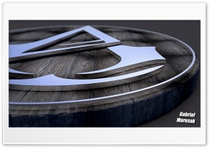 Assassins Creed Unity logo Ultra HD Wallpaper for 4K UHD Widescreen desktop, tablet & smartphone