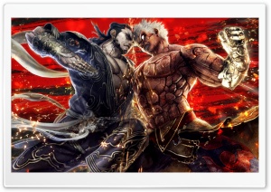 Asuras Wrath - Asura vs Yasha Ultra HD Wallpaper for 4K UHD Widescreen desktop, tablet & smartphone