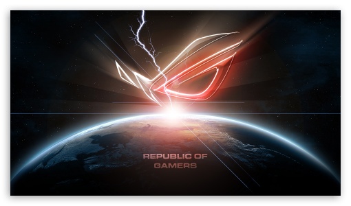 Asus Republic Of Gamers wallpaper Ultra HD Desktop Background Wallpaper for  4K UHD TV