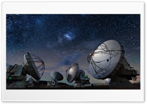 Atacama Large Millimeter Array Ultra HD Wallpaper for 4K UHD Widescreen desktop, tablet & smartphone