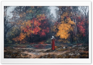 Autumn Art Ultra HD Wallpaper for 4K UHD Widescreen desktop, tablet & smartphone