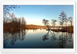 Autumn Scenery, Lake Ultra HD Wallpaper for 4K UHD Widescreen desktop, tablet & smartphone