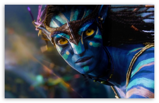 Avatar The Way of Water Neytiri 2023 Ultra HD Desktop Background Wallpaper  for 4K UHD TV : Widescreen & UltraWide Desktop & Laptop : Tablet :  Smartphone