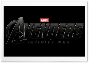 Avengers Infinity War 2018 Logo Ultra HD Wallpaper for 4K UHD Widescreen desktop, tablet & smartphone