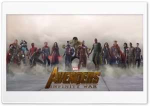 Avengers Infinity War 2018 Movie Fan Art Ultra HD Wallpaper for 4K UHD Widescreen desktop, tablet & smartphone
