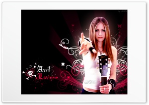 Avril Lavigne and rocking Ultra HD Wallpaper for 4K UHD Widescreen desktop, tablet & smartphone