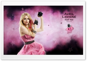 Avril Lavigne Black Star perfume cover Ultra HD Wallpaper for 4K UHD Widescreen desktop, tablet & smartphone
