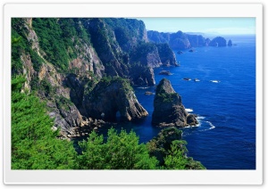 Awesome Coast Cliffs - Nature Ultra HD Wallpaper for 4K UHD Widescreen desktop, tablet & smartphone