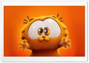 Baby Garfield 2024 Animated Movie Ultra HD Wallpaper for 4K UHD Widescreen desktop, tablet & smartphone