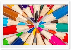 Back To School - Colored Pencils, Creativity Ultra HD Wallpaper for 4K UHD Widescreen desktop, tablet & smartphone