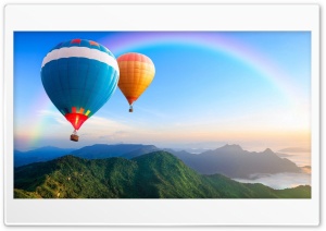 balls_flying_sky_nature Ultra HD Wallpaper for 4K UHD Widescreen desktop, tablet & smartphone