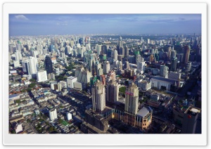 Bangkok From Above Ultra HD Wallpaper for 4K UHD Widescreen desktop, tablet & smartphone