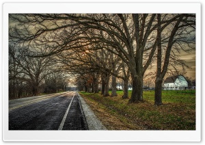 Barn Road Ultra HD Wallpaper for 4K UHD Widescreen desktop, tablet & smartphone
