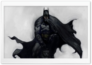 Batman Arkham City Artwork Ultra HD Wallpaper for 4K UHD Widescreen desktop, tablet & smartphone