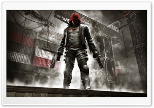 Batman Arkham Knight Red Hood Video Game Ultra HD Wallpaper for 4K UHD Widescreen desktop, tablet & smartphone