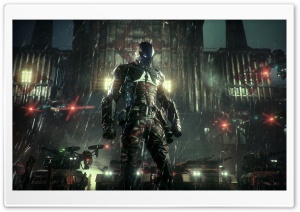 Batman Arkham Knight Scene Ultra HD Wallpaper for 4K UHD Widescreen desktop, tablet & smartphone