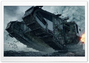 Battlefield 1 Tank Ultra HD Wallpaper for 4K UHD Widescreen desktop, tablet & smartphone