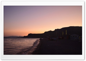 Beach At Dusk Ultra HD Wallpaper for 4K UHD Widescreen desktop, tablet & smartphone