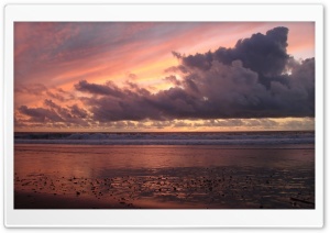 Beach Clouds Ultra HD Wallpaper for 4K UHD Widescreen desktop, tablet & smartphone