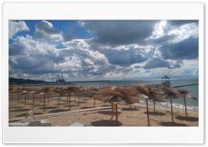Beach in summer Ultra HD Wallpaper for 4K UHD Widescreen desktop, tablet & smartphone