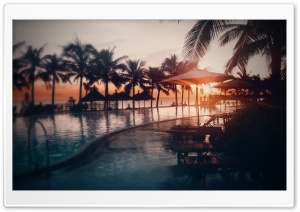 Beach Resort Ultra HD Wallpaper for 4K UHD Widescreen desktop, tablet & smartphone