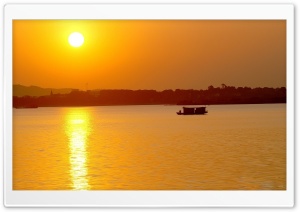 Beach Scene Sunrise 3 Ultra HD Wallpaper for 4K UHD Widescreen desktop, tablet & smartphone