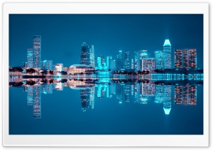 Beautiful City Night Ultra HD Wallpaper for 4K UHD Widescreen desktop, tablet & smartphone