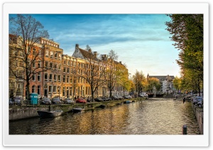 Beautiful day in Amsterdam Ultra HD Wallpaper for 4K UHD Widescreen desktop, tablet & smartphone