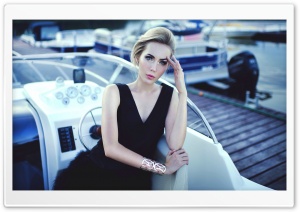 Beautiful Girl, Summer Holiday Evening Ultra HD Wallpaper for 4K UHD Widescreen desktop, tablet & smartphone