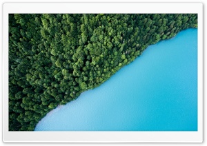 Beautiful Lake Aerial View Ultra HD Wallpaper for 4K UHD Widescreen desktop, tablet & smartphone