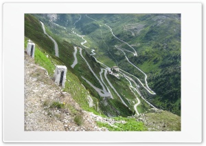 Beautiful Mountain Road Image Ultra HD Wallpaper for 4K UHD Widescreen desktop, tablet & smartphone