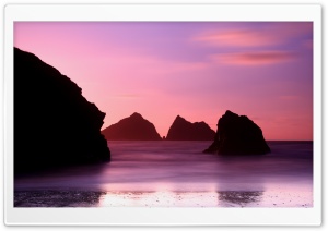Beautiful Ocean Sunset Ultra HD Wallpaper for 4K UHD Widescreen desktop, tablet & smartphone