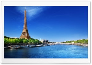 Beautiful View Of Paris Ultra HD Wallpaper for 4K UHD Widescreen desktop, tablet & smartphone