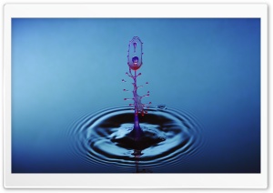 Beautiful Water Splash Ultra HD Wallpaper for 4K UHD Widescreen desktop, tablet & smartphone