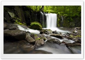 Beautiful Waterfall Scenery Ultra HD Wallpaper for 4K UHD Widescreen desktop, tablet & smartphone