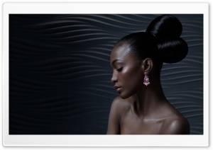 Beautiful Woman Side Profile Ultra HD Wallpaper for 4K UHD Widescreen desktop, tablet & smartphone
