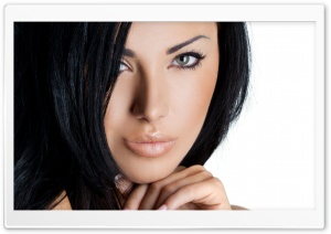 Beautiful Woman With Green Eyes Ultra HD Wallpaper for 4K UHD Widescreen desktop, tablet & smartphone